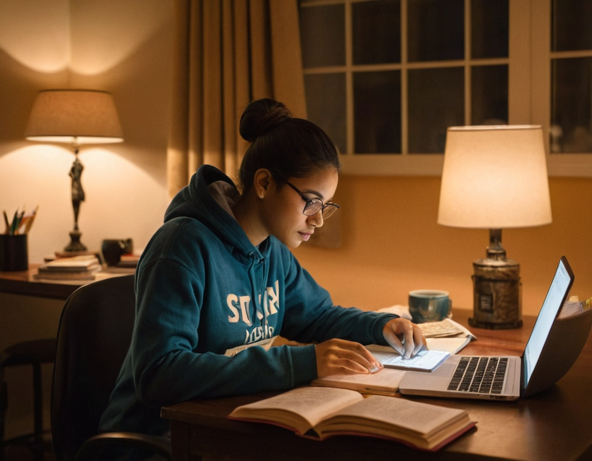Detailed view of AI tools aiding time management in academics