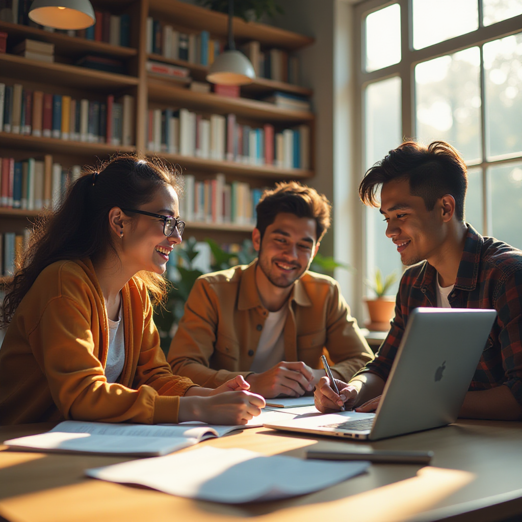 Detailed view for building an essay using summaries