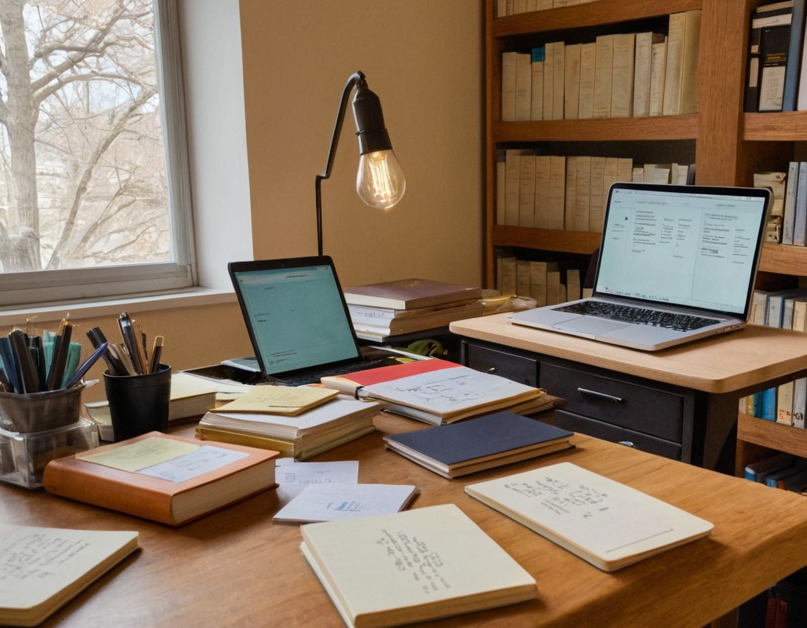 In-depth view of flashcards and formula use in ResearchWize