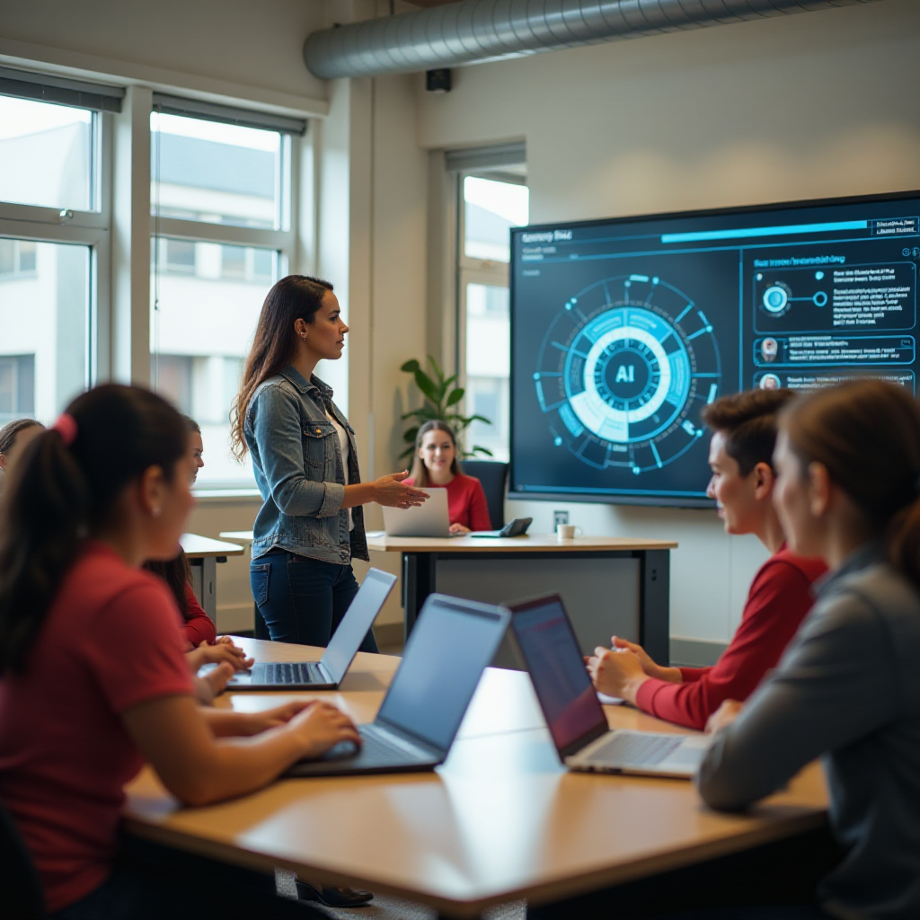 How to Turn Any Article into an AI-Powered Classroom in action with AI-powered tools