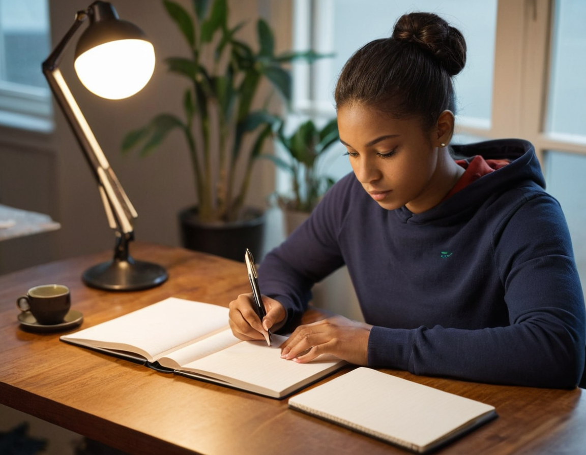 Visual representation of enhancing academic writing with AI tools