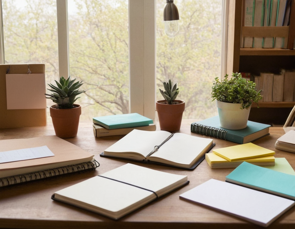 Detailed view of effective note organization techniques