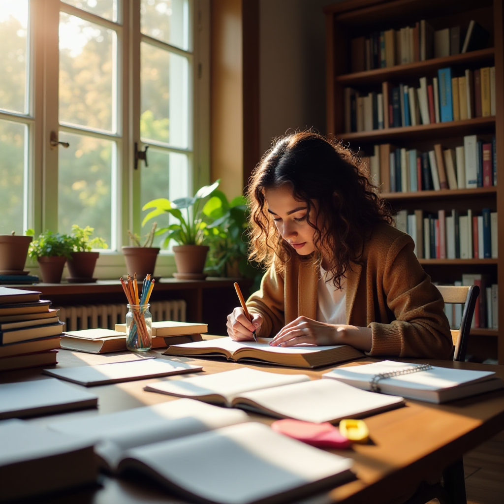 Using Bullet Point Summaries to Prepare for Exams in action with AI-powered tools