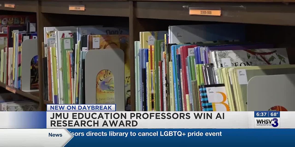 JMU education professors’ award-winning AI research impacts future teachers