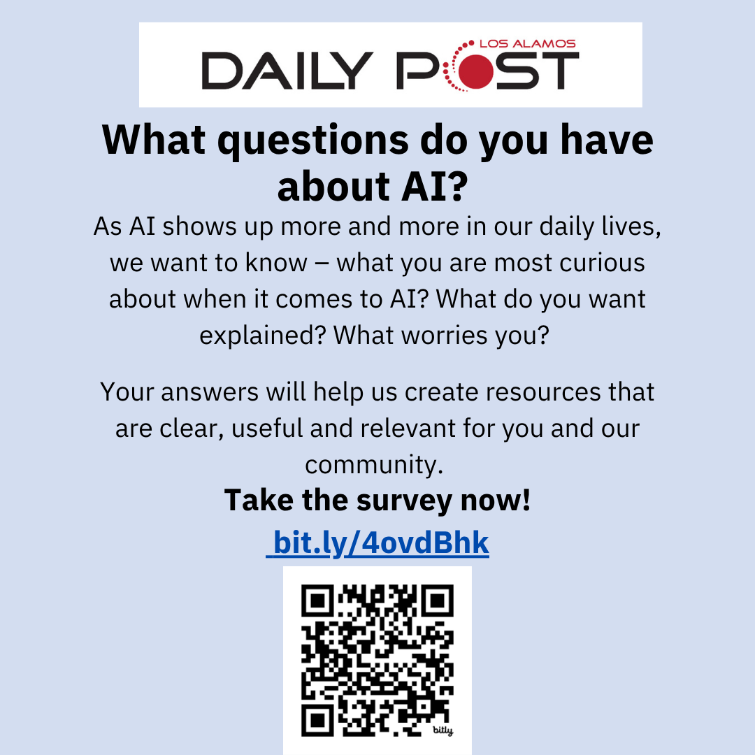 Los Alamos Daily Post Selected As One Of 15 Newsrooms Worldwide For Trusting News AI Literacy Project