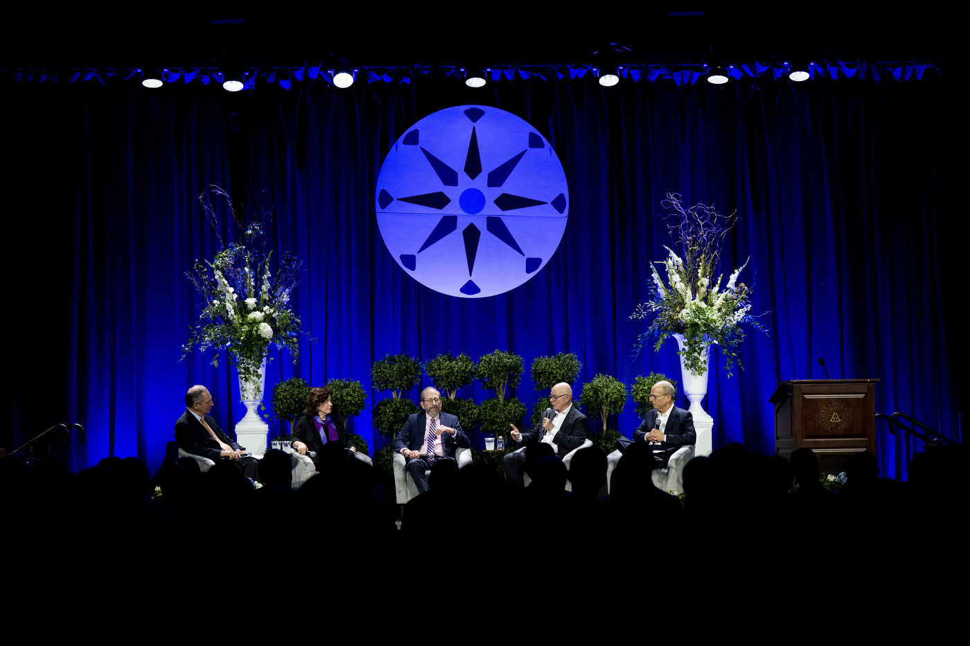 Northeastern, Harvard and Williams presidents discuss higher ed at a critical moment in history